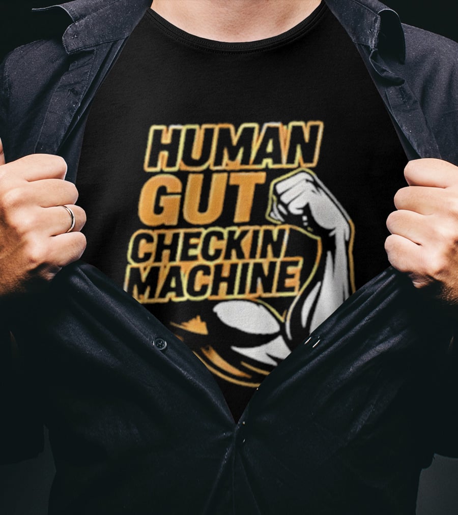 Mike Mondo Human Gut Checkin Machine Fist Flex T-Shirt