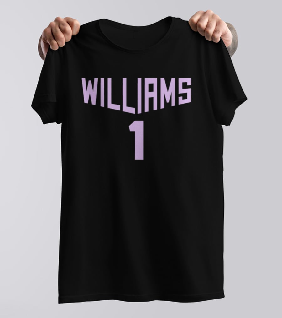 Gabby Williams 1 WNBA Golden State Valkyries Basketball 2026 T-Shirt