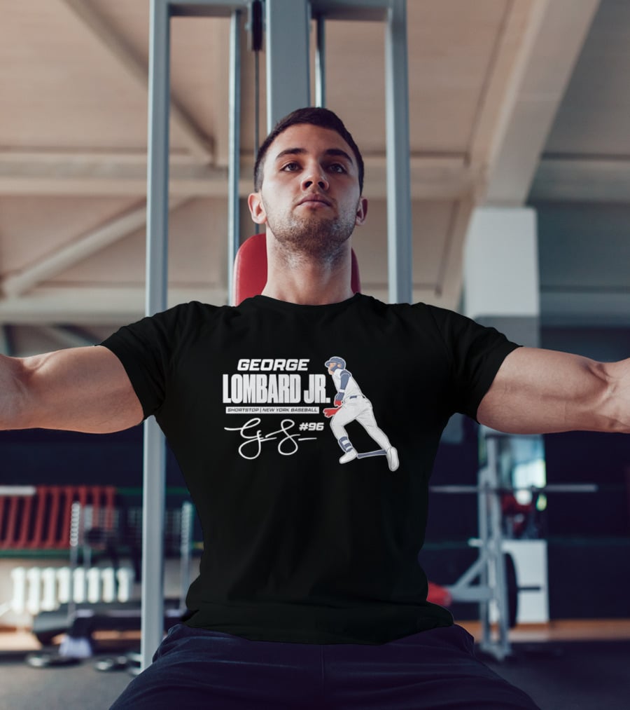 George Lombard Jr 96 New York Yankees MLB 2026 Baseball Player Series T-Shirt
