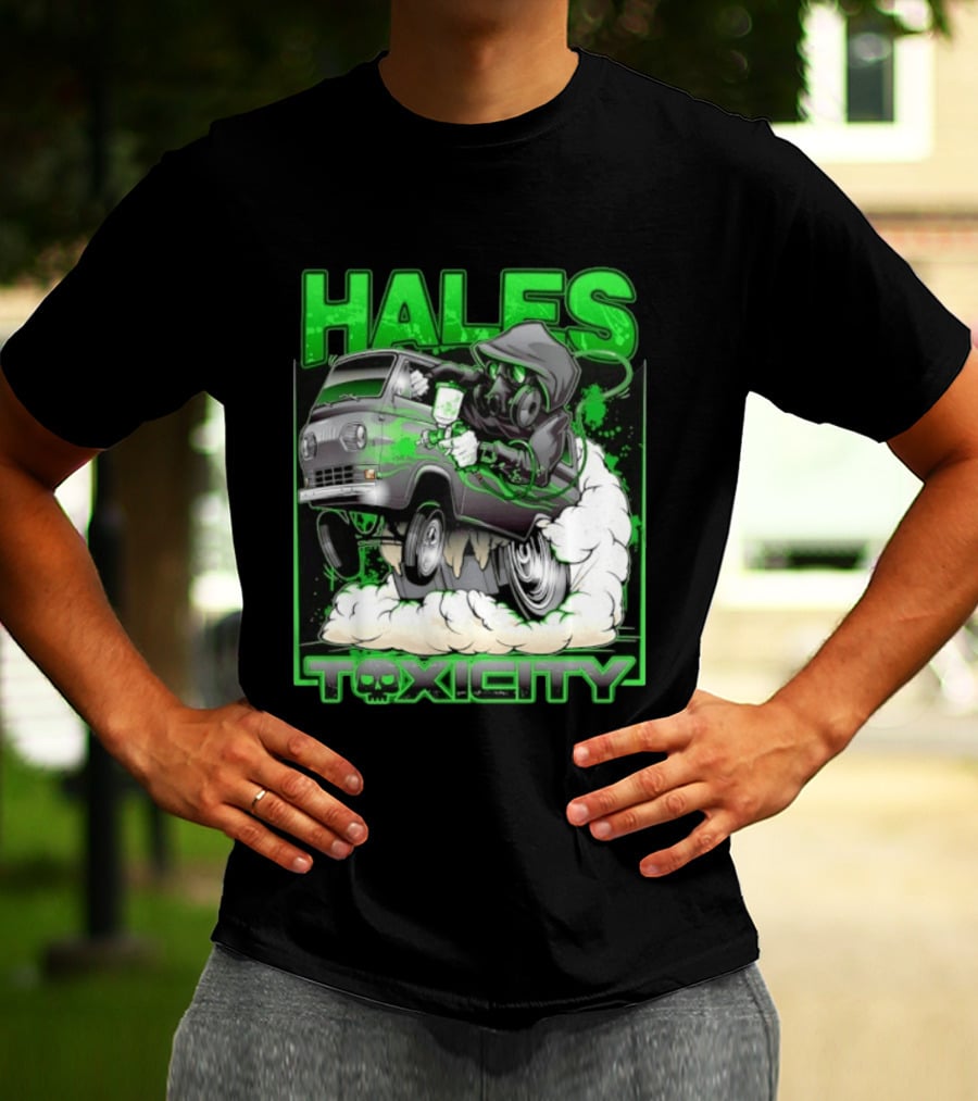 Hales Toxicity Gas Mask Graffiti Van Street T-Shirt