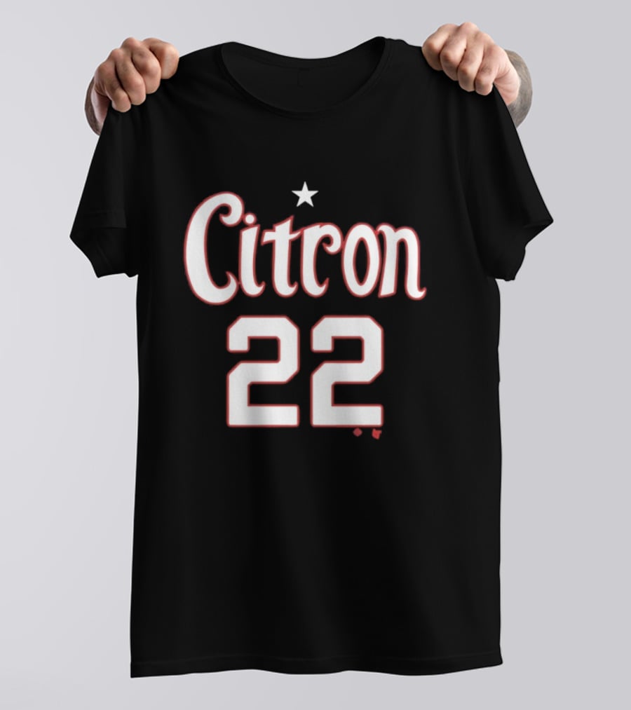 Sonia Citron 22 Washington Mystics WNBA Basketball 2026 T-Shirt