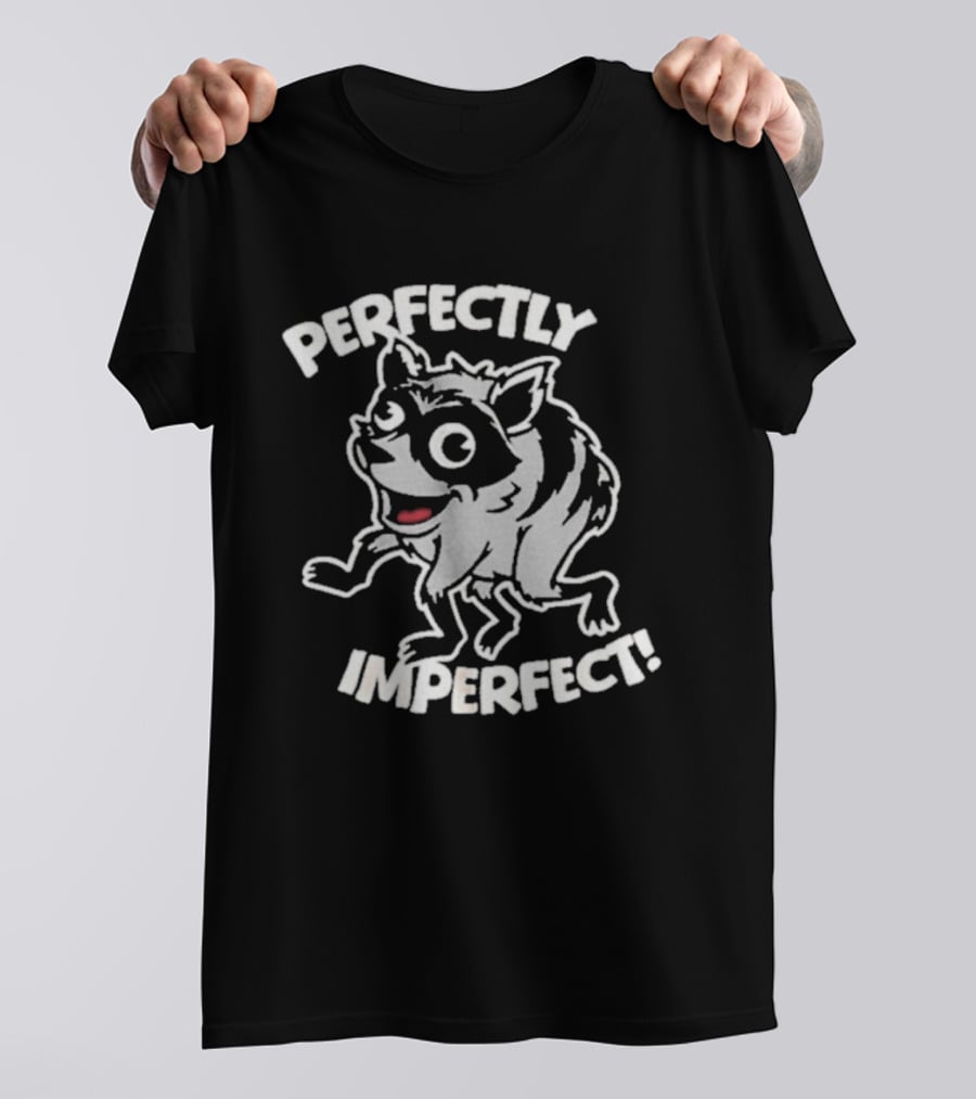 Jimothy Perfectly Imperfect Cartoon Character Fun T-Shirt