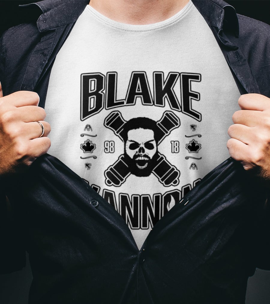 Blake Kannon 98 18 Skull Cannons Wrestling T-Shirt