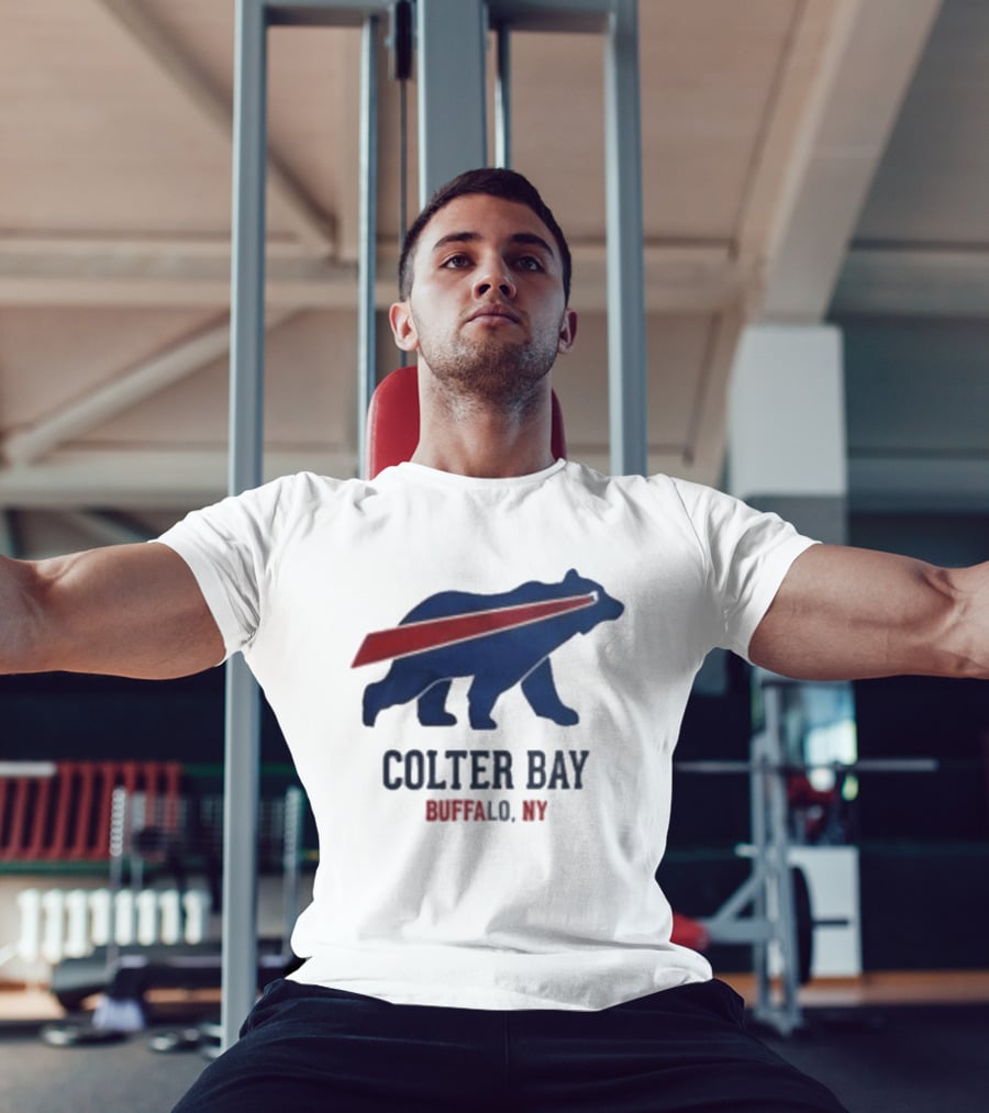 Buffalo Bills Colter Bay NY Beers Make Me Wanna Shout T-Shirt
