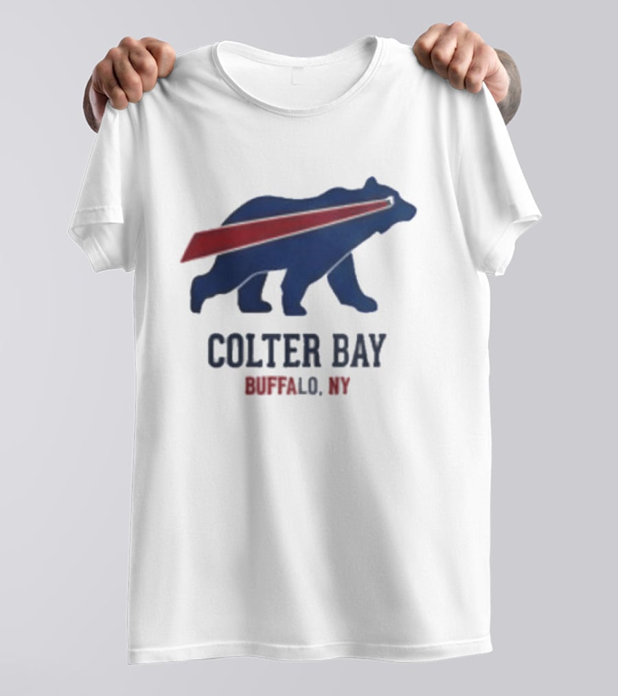 Buffalo Bills Colter Bay NY Beers Make Me Wanna Shout T-Shirt