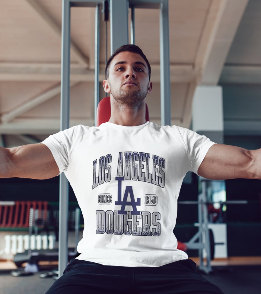 Los Angeles Dodgers LA Since 1958 MLB Baseball T-Shirt