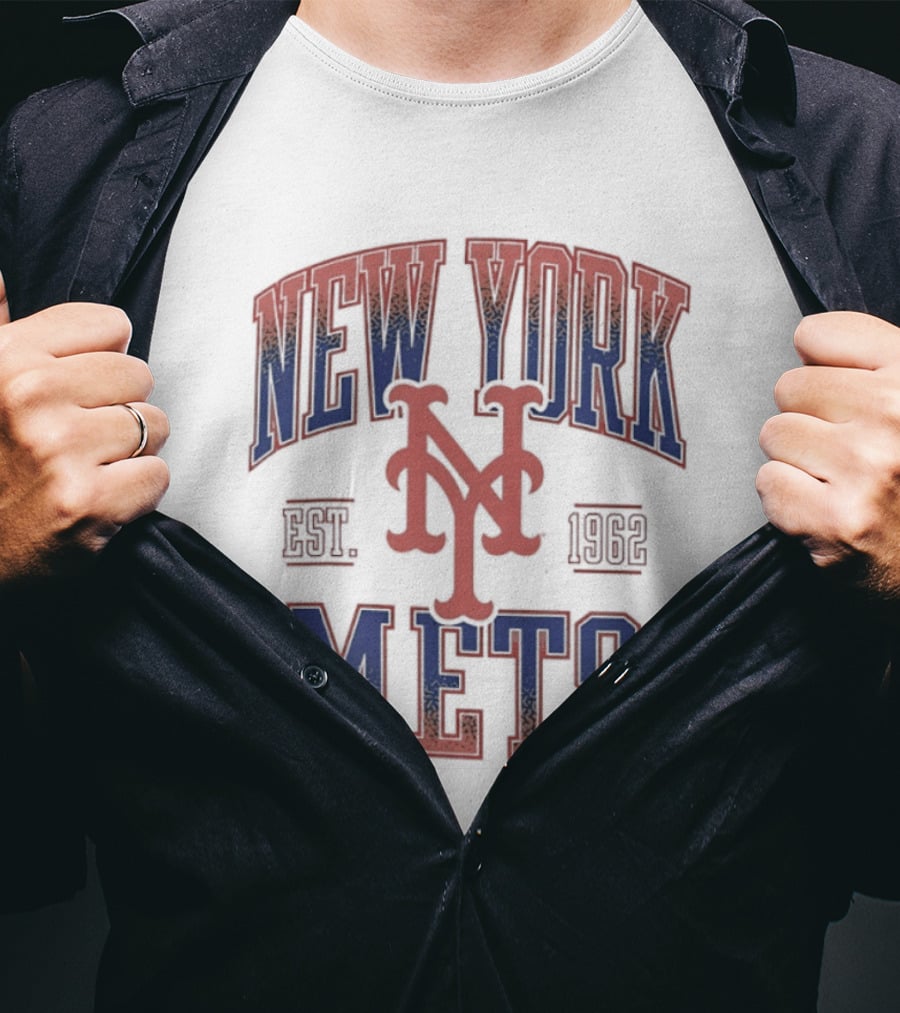 New York Mets Est 1962 MLB Baseball Team T-Shirt