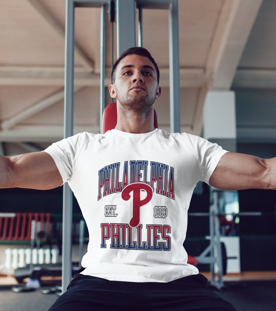 Philadelphia Phillies Est 1883 MLB Baseball P Icon Classic Team T-Shirt