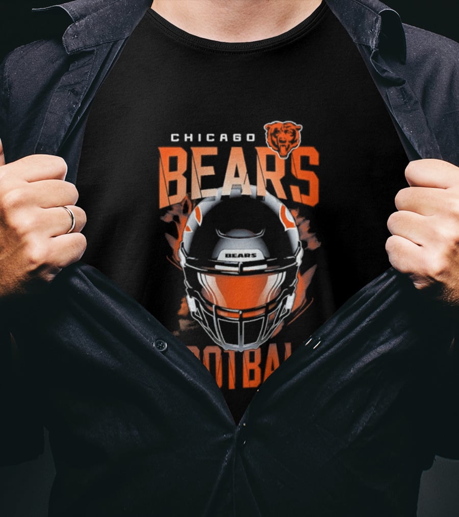 Chicago Bears Football Helmet 2026 Season T-Shirt