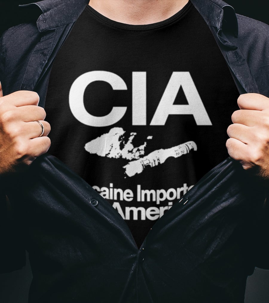 CIA Cocaine Importers Of America Conspiracy Theory T-Shirt