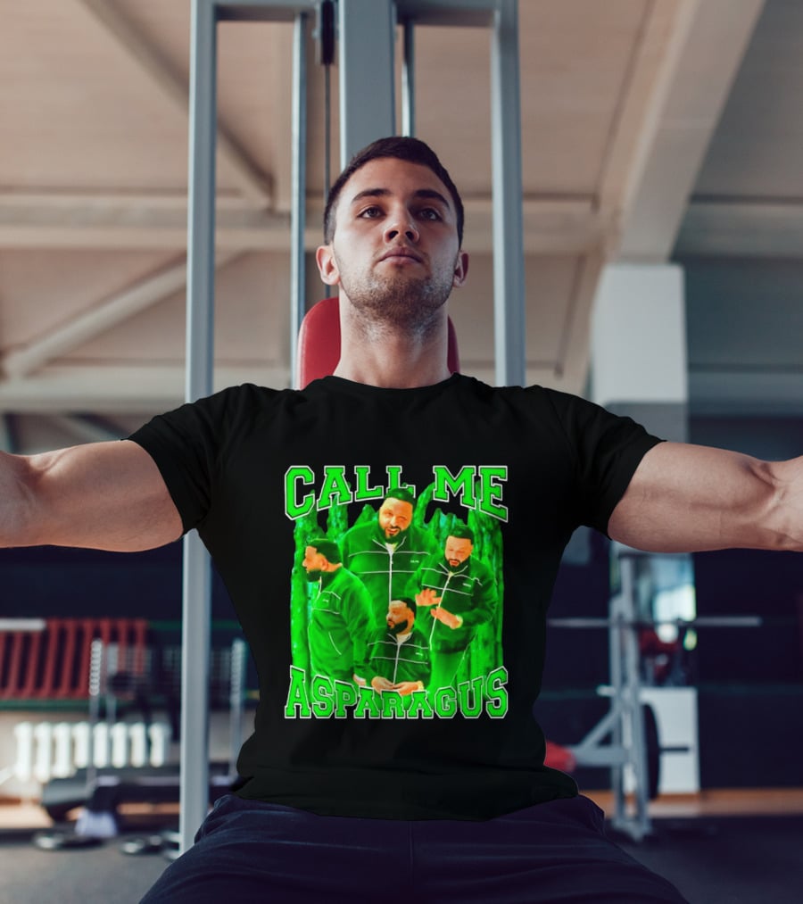 DJ Khaled Call Me Asparagus Music Producer Green Tracksuit T-Shirt