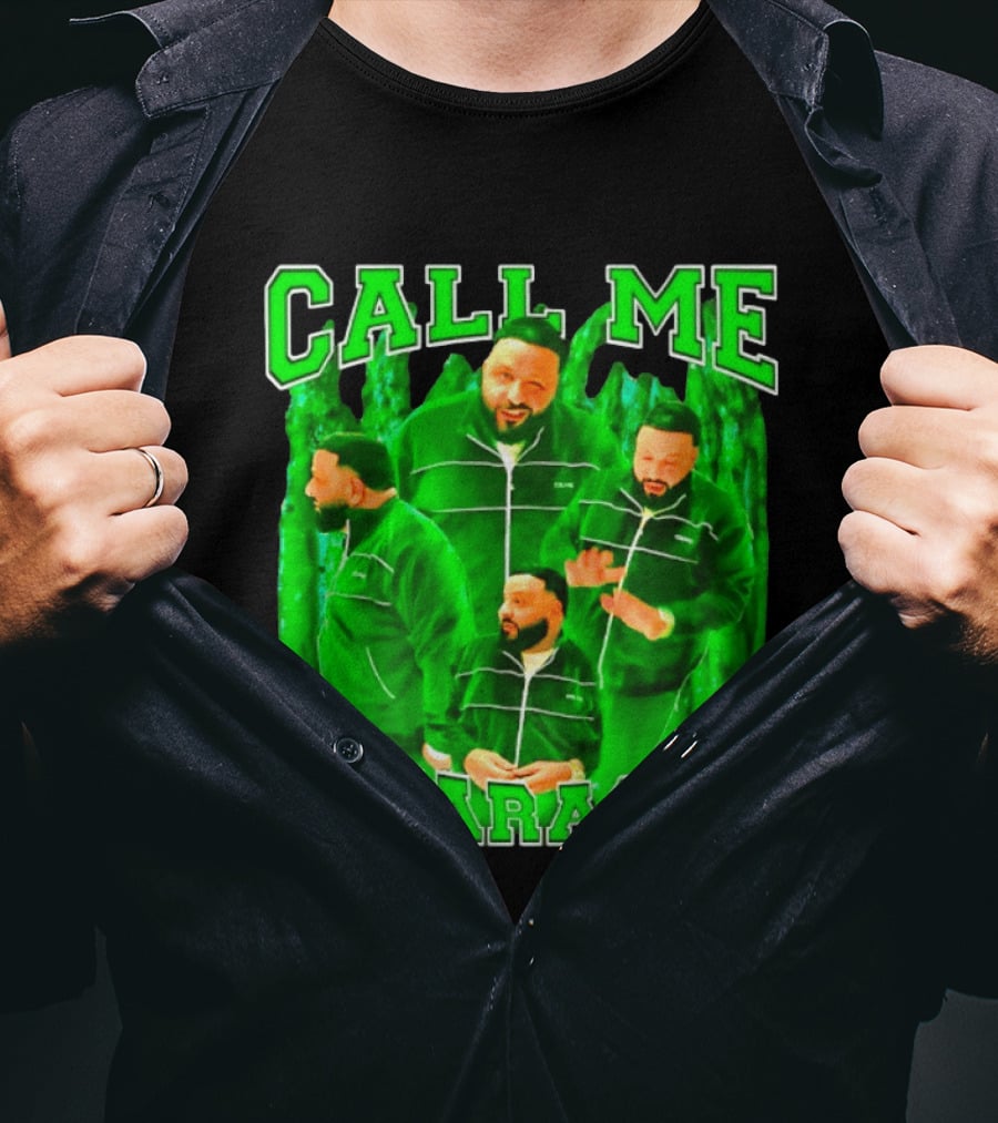 DJ Khaled Call Me Asparagus Music Producer Green Tracksuit T-Shirt