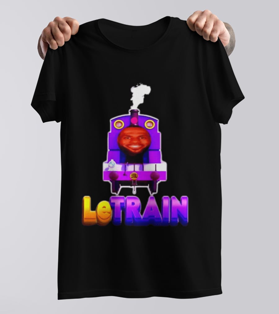 LeBron James LeTrain Meme With Philadelphia 76ers Concept T-Shirt