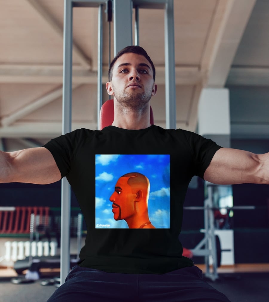 Drake For All The Dogs OVO Hip Hop Rap Album Sky Blue T-Shirt