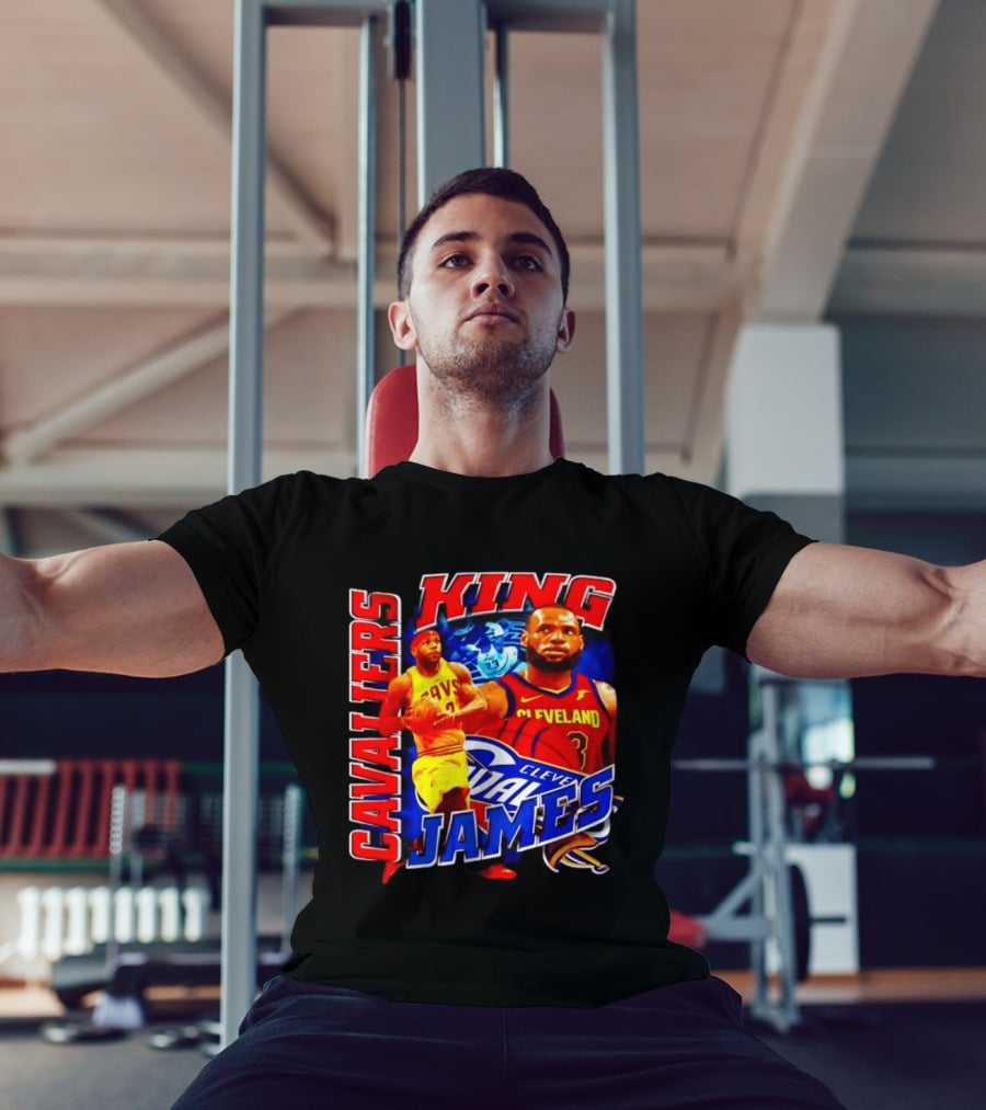 Cleveland Cavaliers King James LeBron Nike NBA Basketball Star T-Shirt