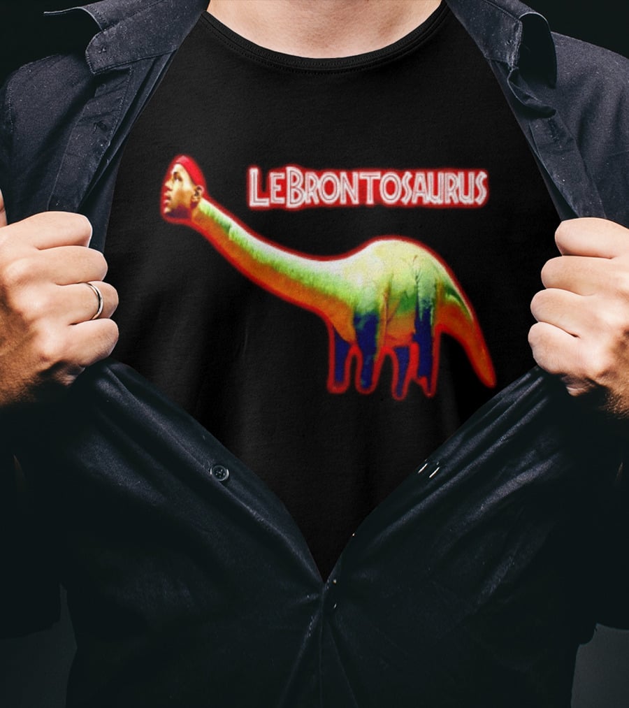 LeBrontosaurus Meme LeBron James Philadelphia 76ers T-Shirt