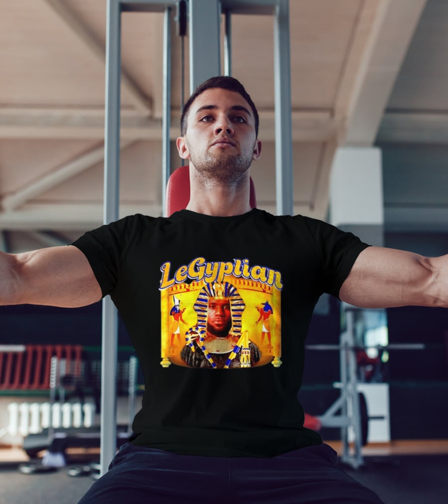 LeBron James LeGyptian Philadelphia 76ers Basketball Meme T-Shirt