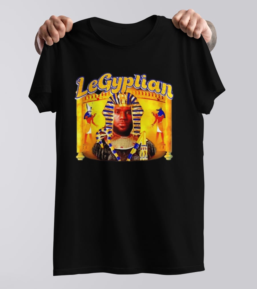 LeBron James LeGyptian Philadelphia 76ers Basketball Meme T-Shirt