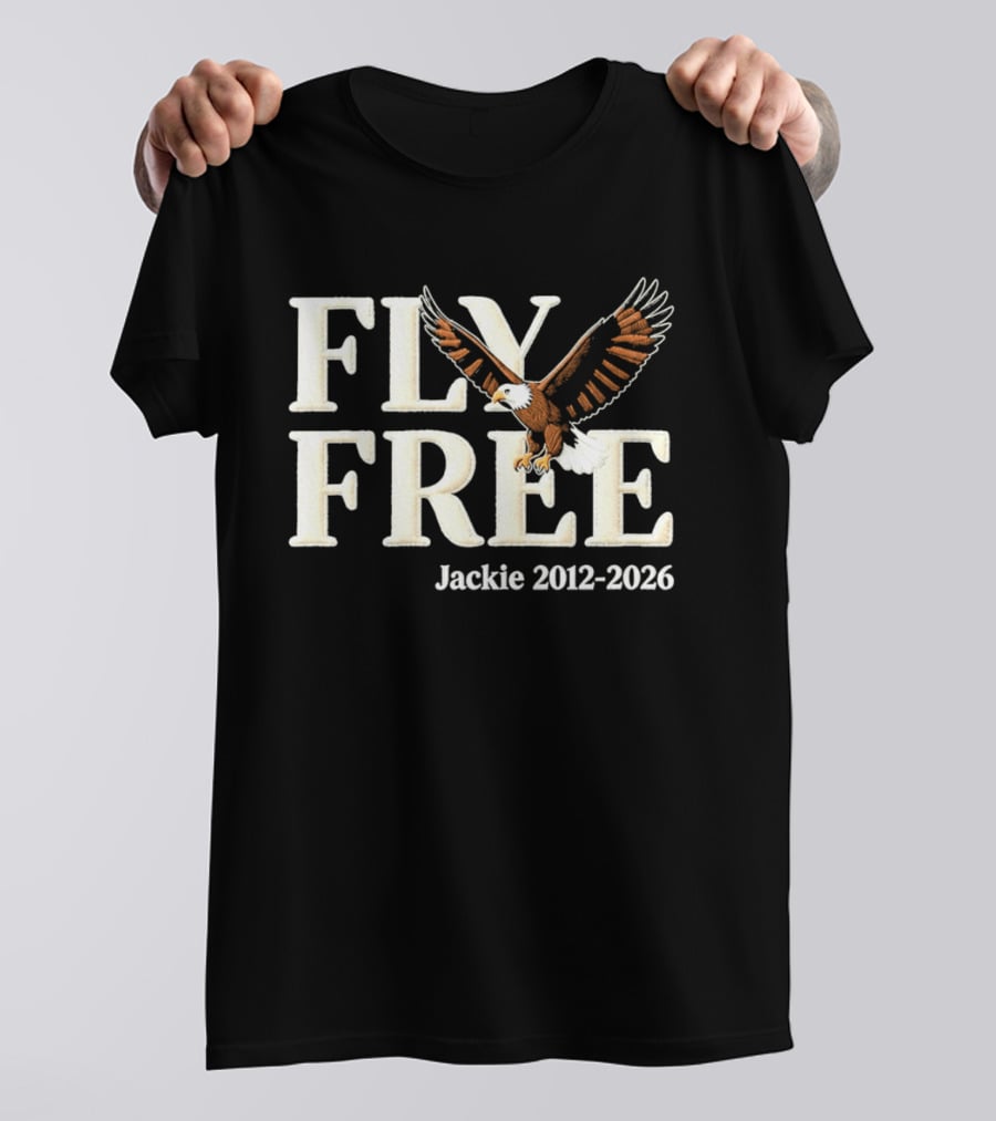 Fly Free Jackie 2012 2026 Soaring Eagle Freedom T-Shirt