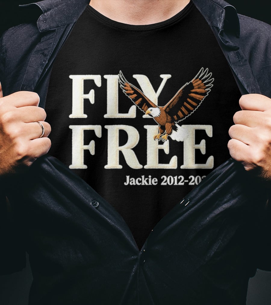 Fly Free Jackie 2012 2026 Soaring Eagle Freedom T-Shirt
