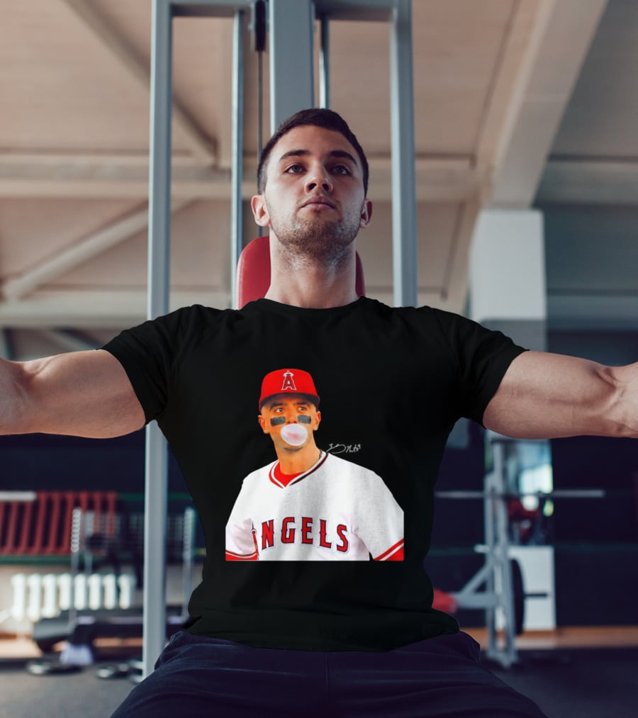 Zach Neto Los Angeles Angels 2026 MLB Season Bubblegum Moment T-Shirt