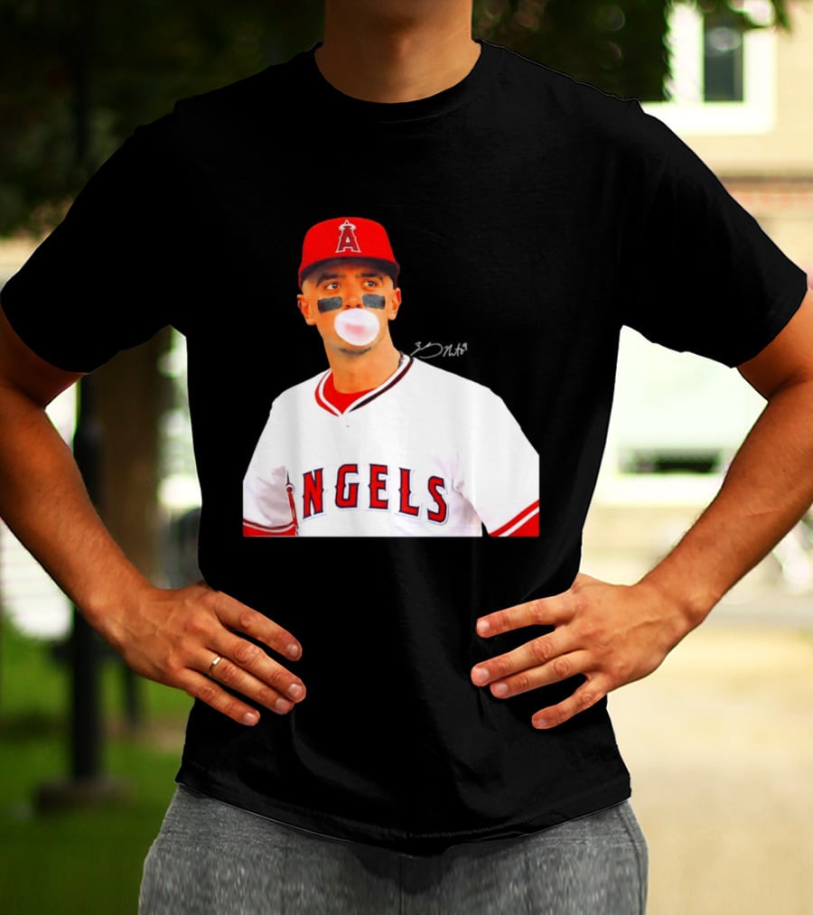 Zach Neto Los Angeles Angels 2026 MLB Season Bubblegum Moment T-Shirt