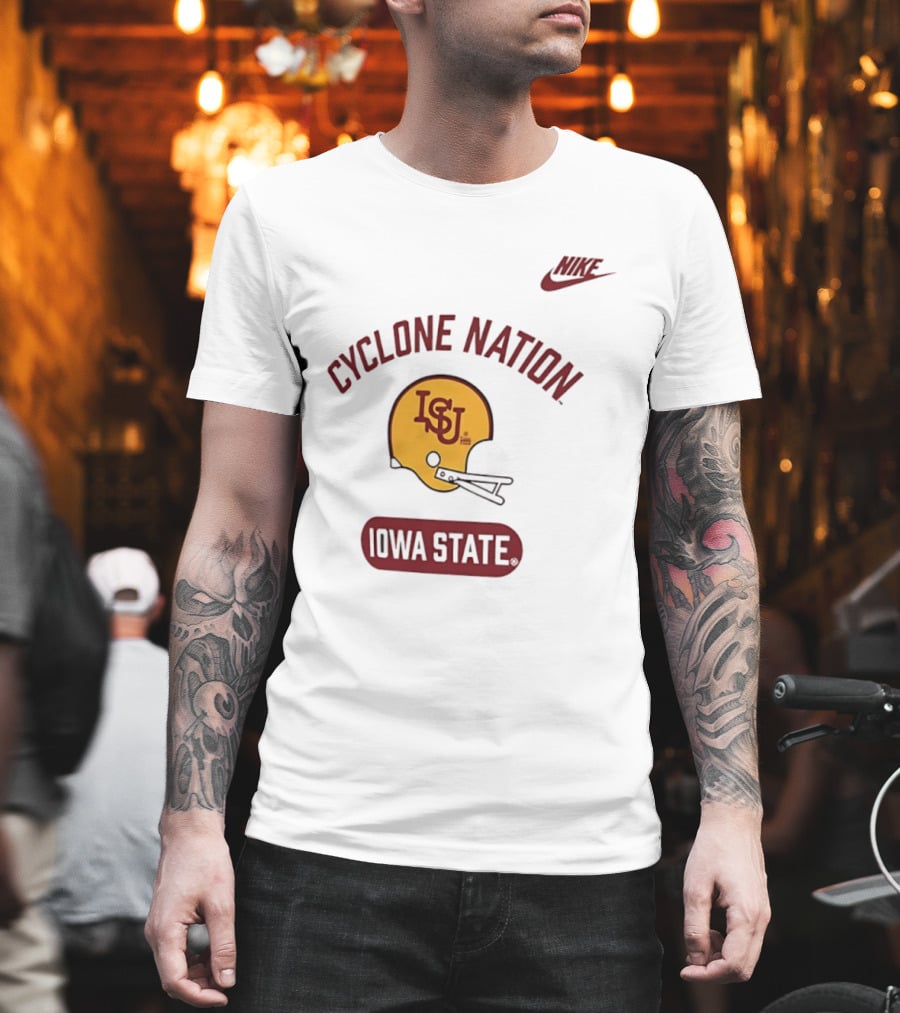 Cyclone Nation Iowa State ISU Football Nike T-Shirt