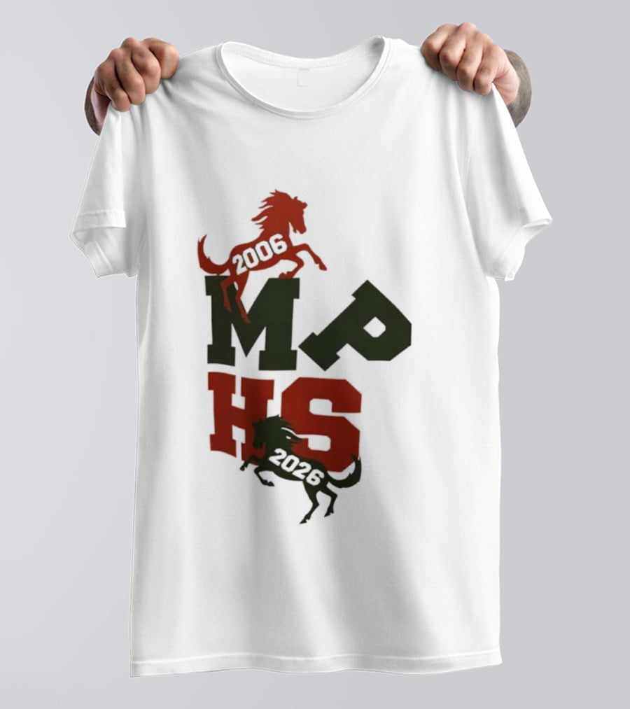 Morgan Park Mustangs MPHS 2006 2026 T-Shirt