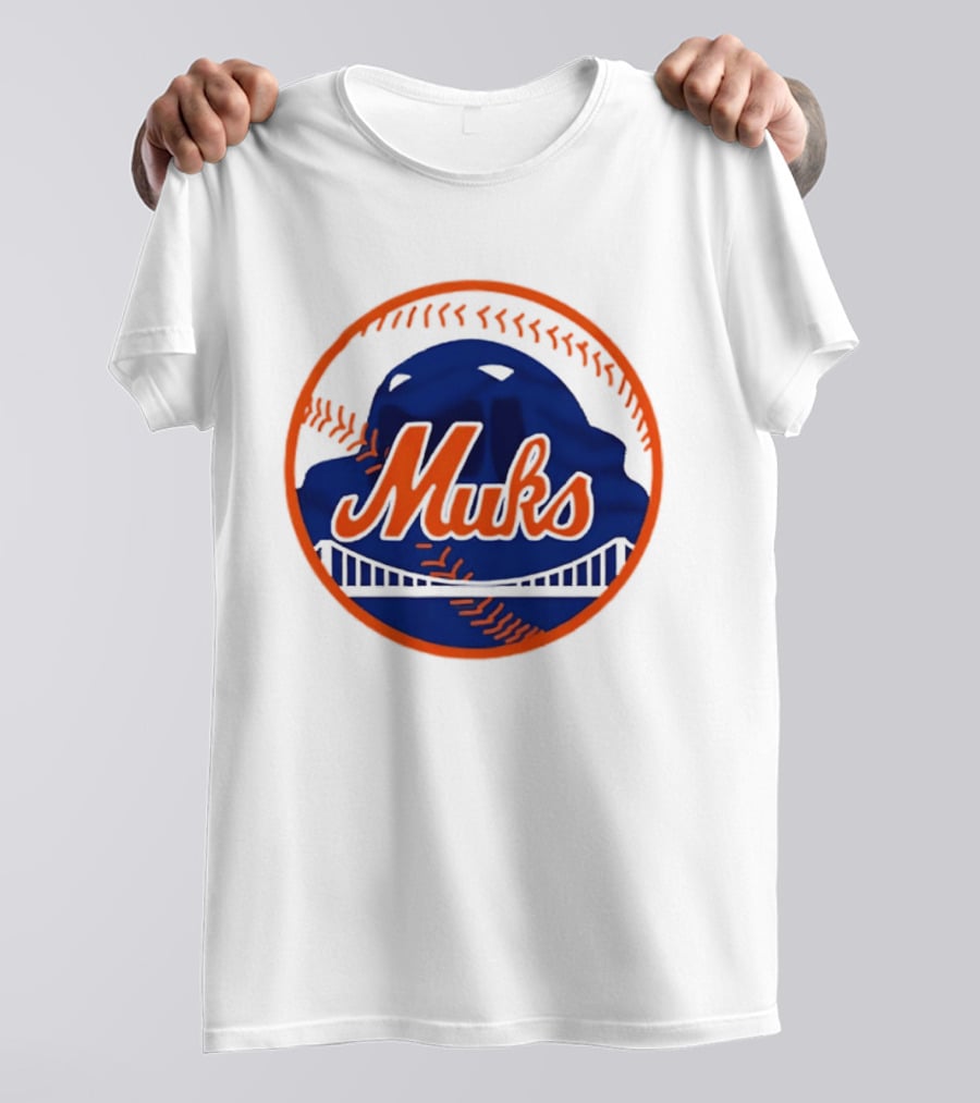 Muks New York Mets Baseball Team T-Shirt