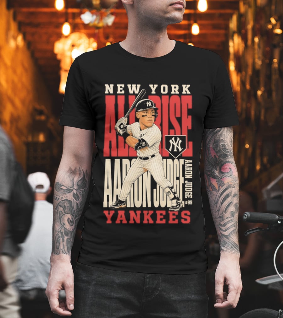 New York Yankees Aaron Judge 2026 Season Caricature T-Shirt