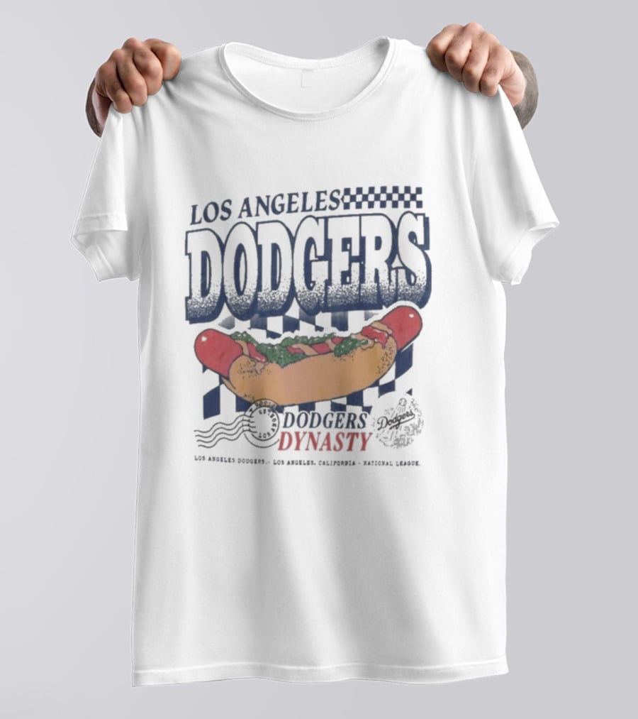Los Angeles Dodgers Hot Dog Dynasty T-Shirt