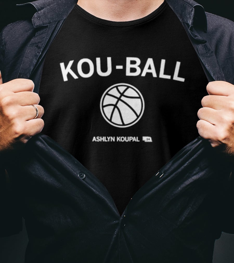 Ashlyn Koupal Kou Ball Basketball T-Shirt