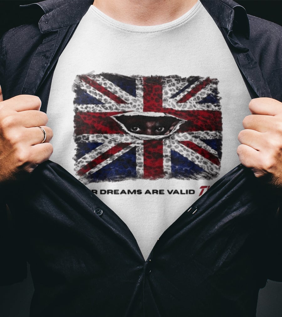 Your Dreams Are Valid TWR Union Jack Eyes T-Shirt