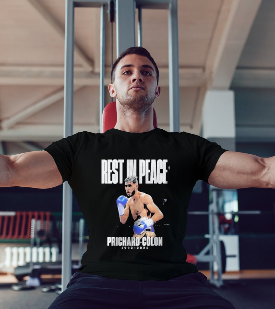 Rest In Peace Prichard Colon 1992 2026 Boxing Gloves T-Shirt