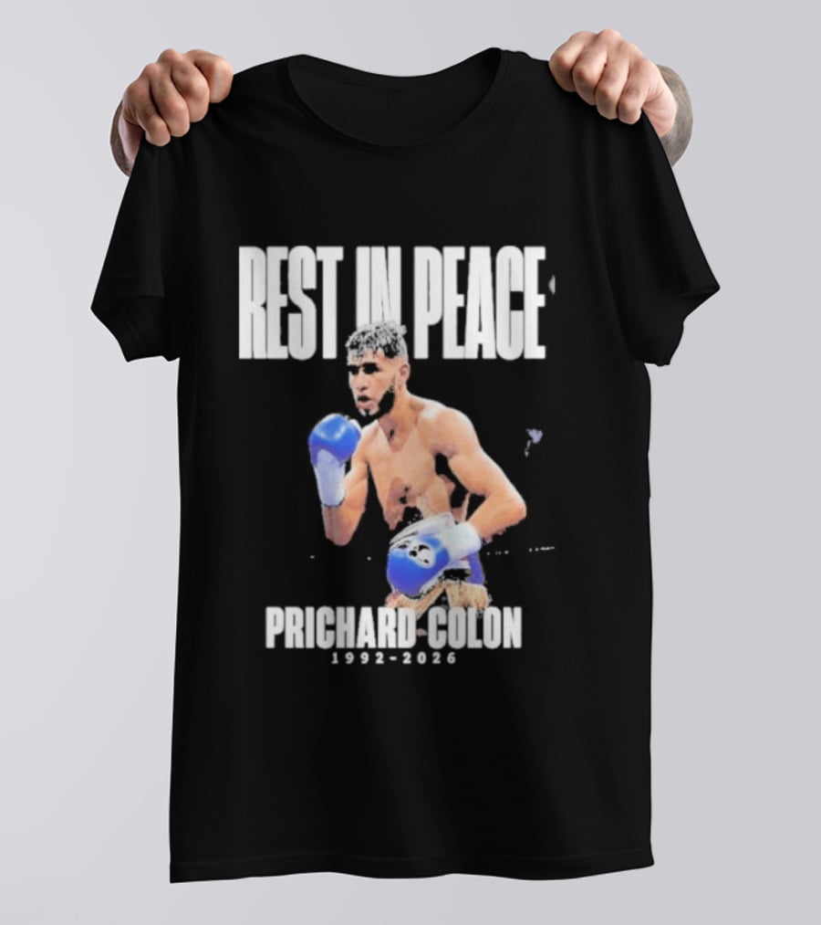 Rest In Peace Prichard Colon 1992 2026 Boxing Gloves T-Shirt