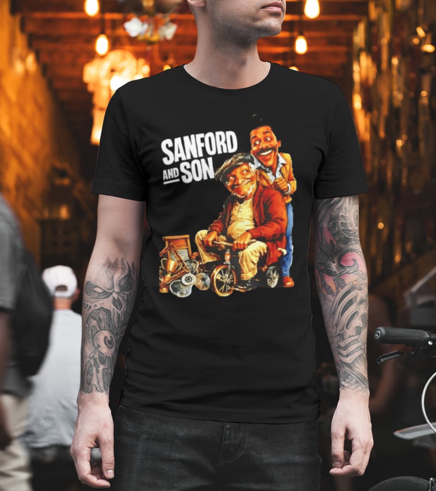 Sanford And Son Redd Foxx 70s Sitcom Classic Comedy T-Shirt