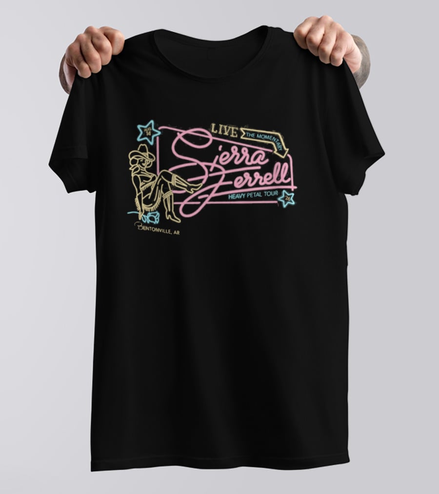 Bentonville AR Sierra Ferrell Long Time Coming Whippoorwill Tour 2026 T-Shirt
