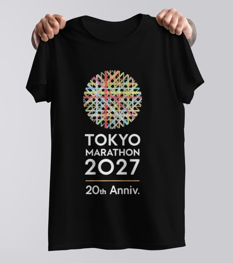 Tokyo Marathon 2027 20th Anniversary Celebration T-Shirt