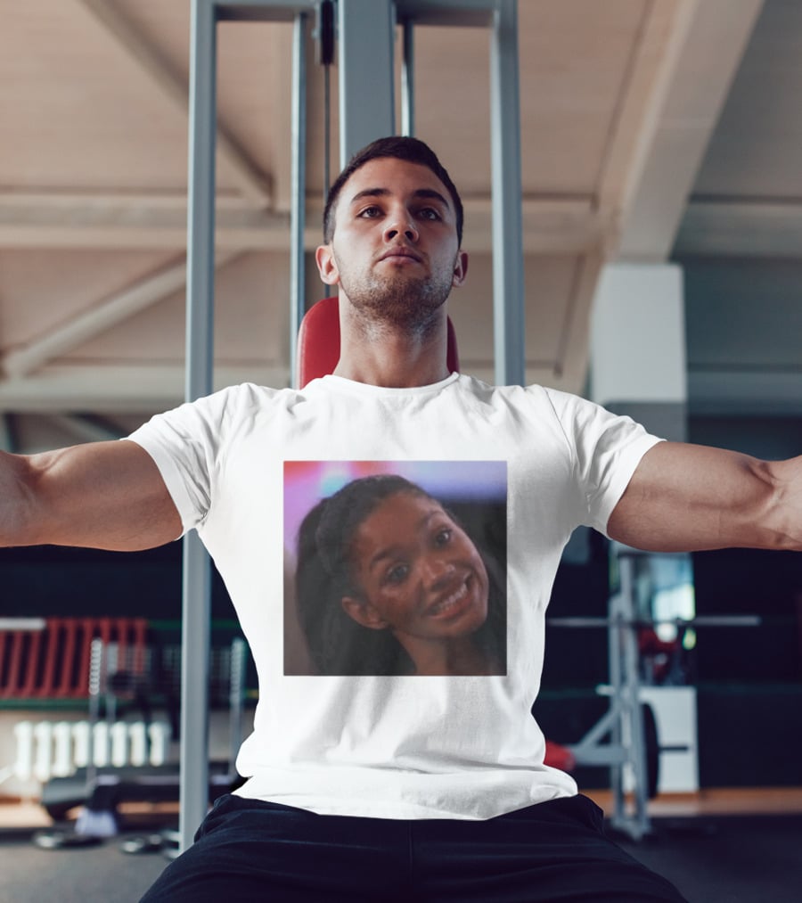 Melanie Moreno Meme Smiling Gone Mad T-Shirt