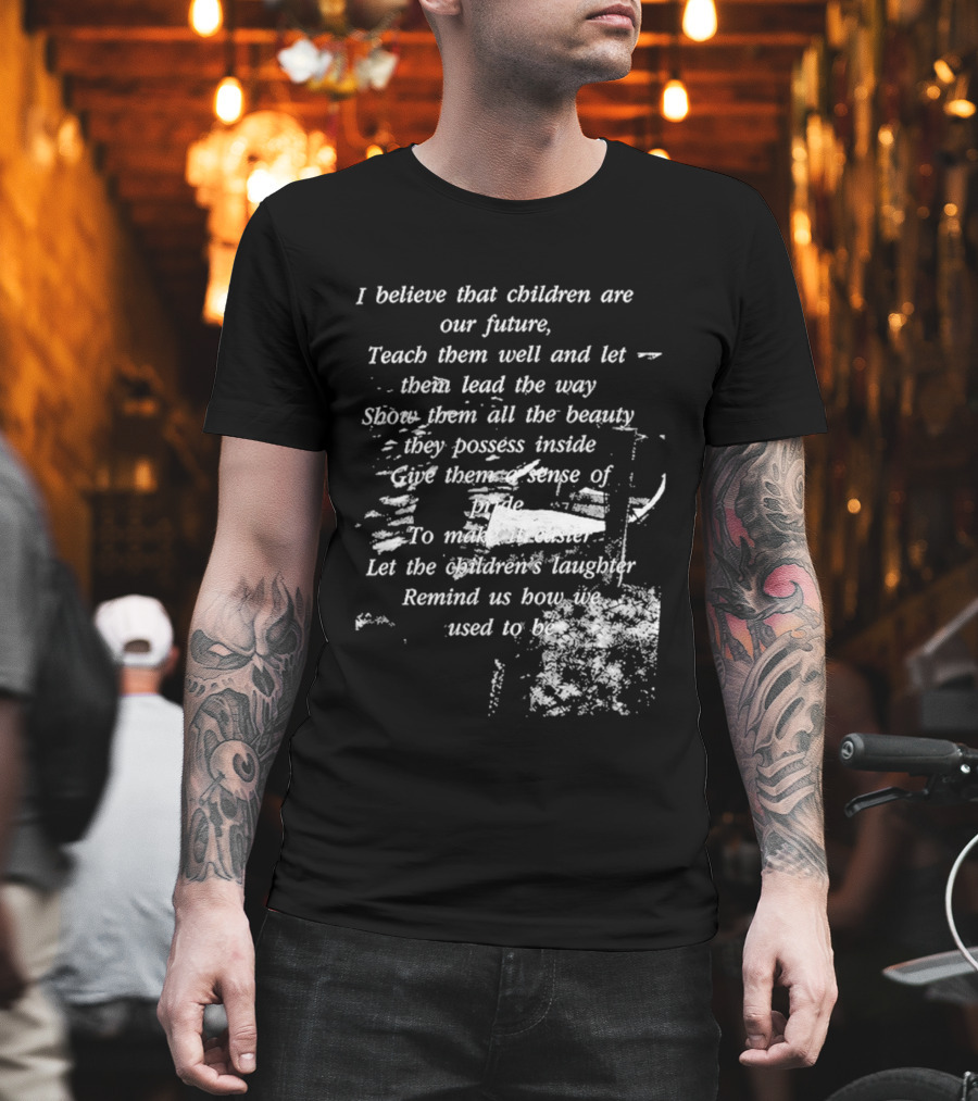 BTS Namjoon Arlington Day 1 Whitney Houston The Greatest Love Of All Lyrics Inspirational Quotes T-Shirt