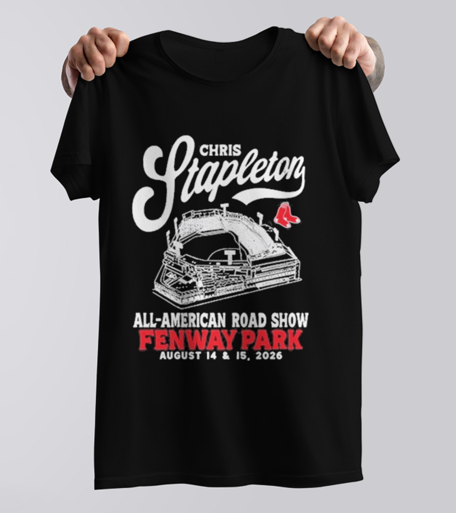 Chris Stapleton All American Road Show Fenway Park August 14 15 2026 T-Shirt