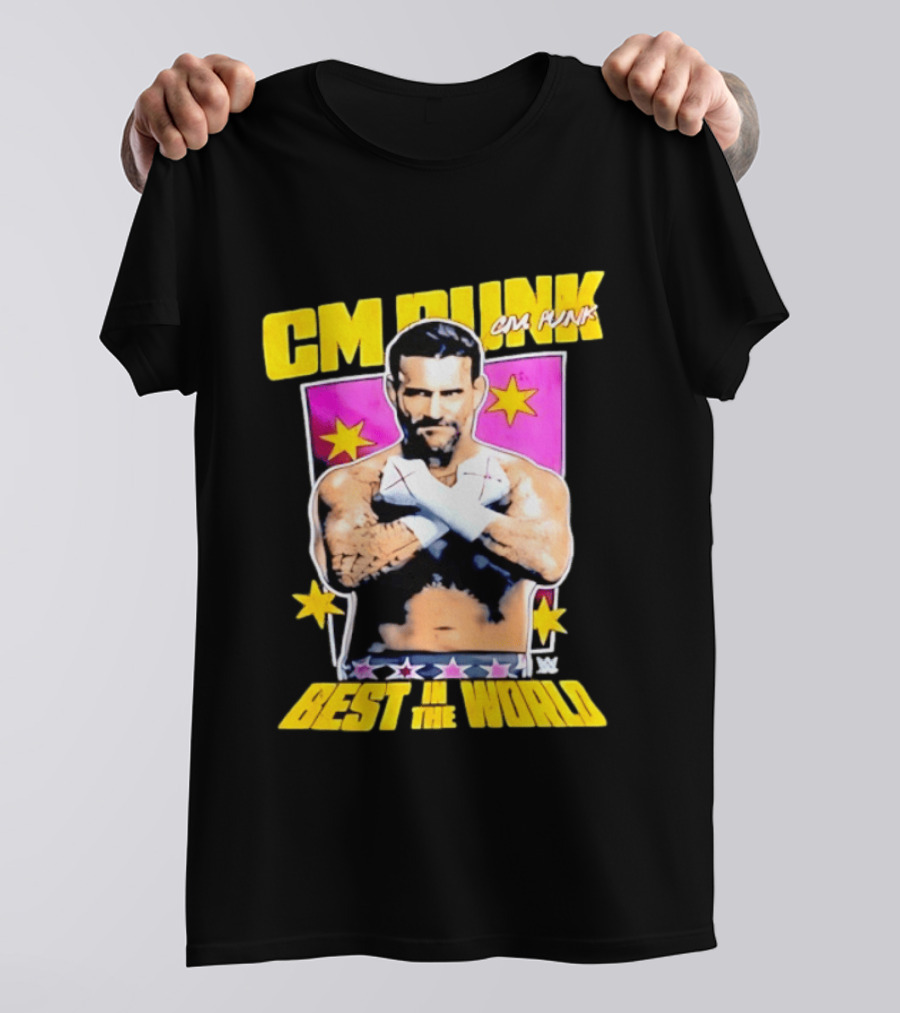 Cm Punk Best In The World WWE Wrestling T-Shirt