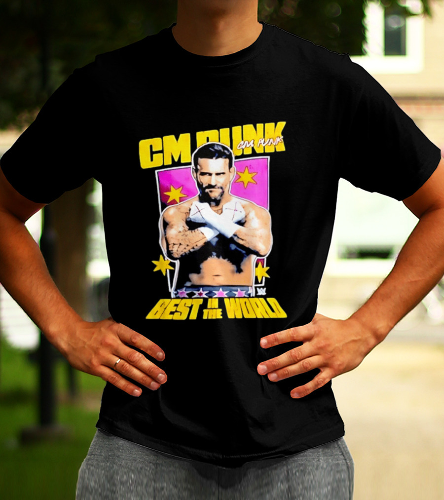 Cm Punk Best In The World WWE Wrestling T-Shirt