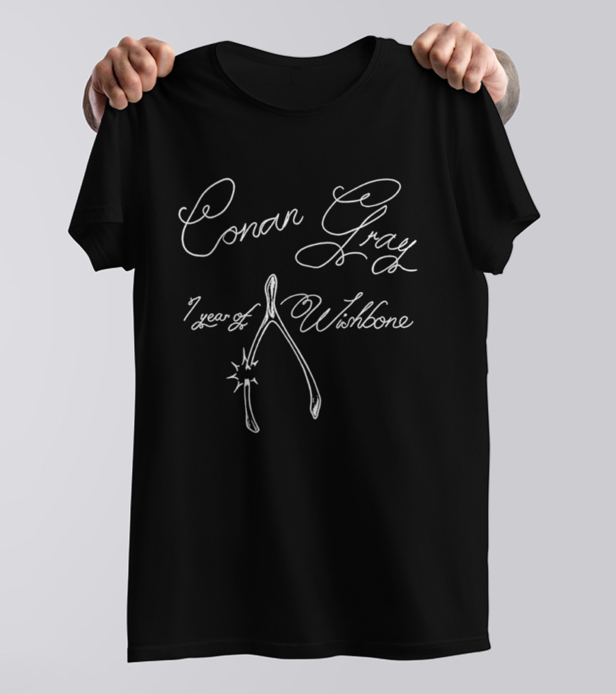 Conan Gray 1 Year Of Wishbone Celebration T-Shirt