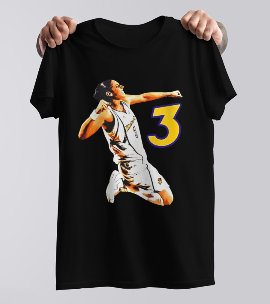 Diana Taurasi 3 Phoenix Mercury Basketball Legend Iconic Celebration T-Shirt