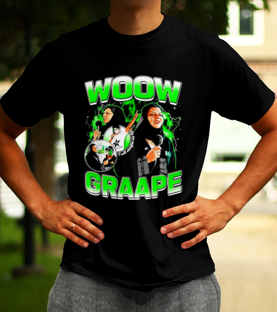 WOOW Graape I Will Sacrifice My Life For Pakistan Enthusiastically T-Shirt