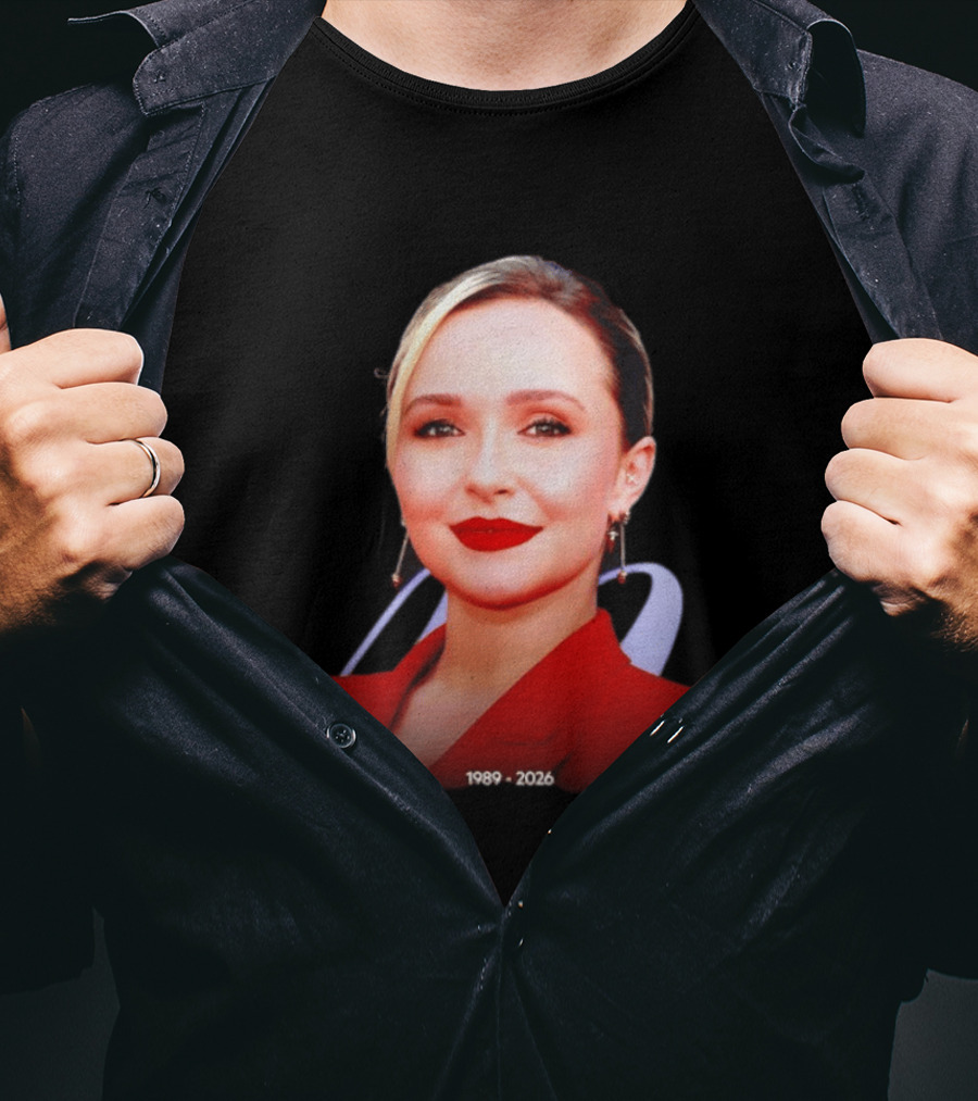 In Memory Of Hayden Panettiere 1989 2026 T-Shirt