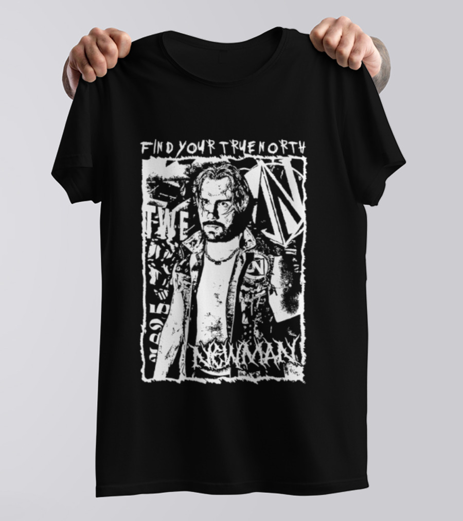 Find Your True North NXT Newman Wrestling T-Shirt