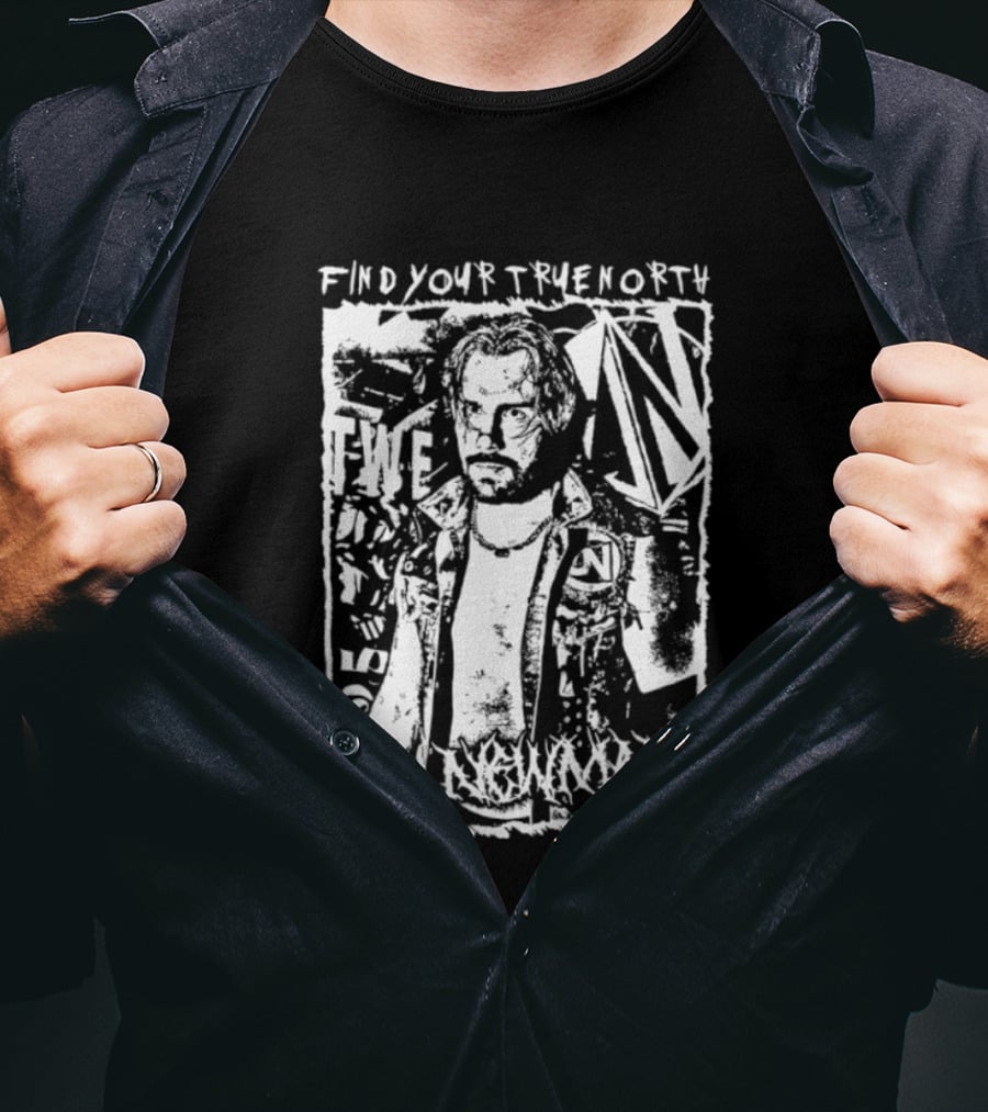Find Your True North NXT Newman Wrestling T-Shirt