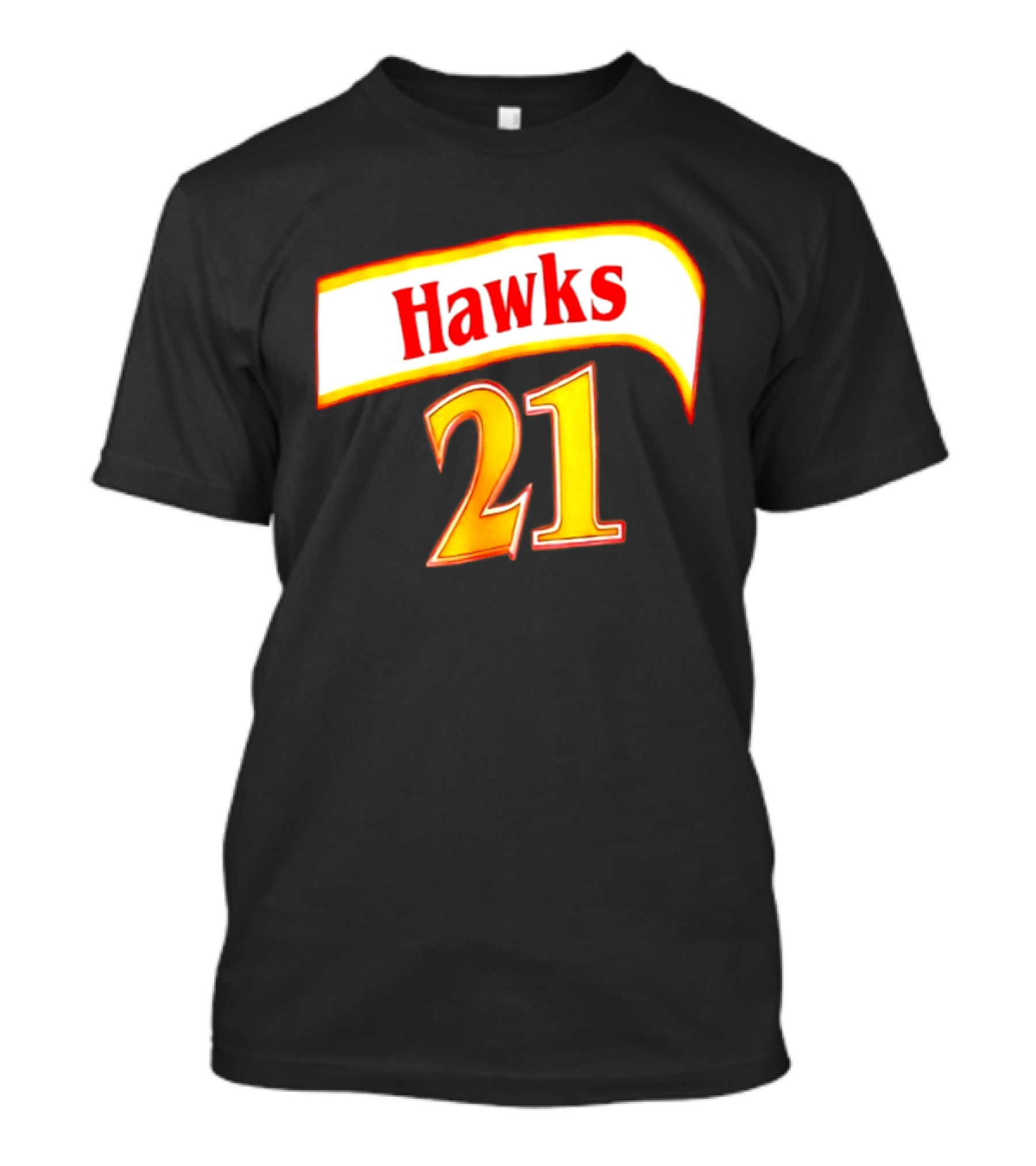 Hawks 21 Basketball Jersey NBA Team Edition T-Shirt
